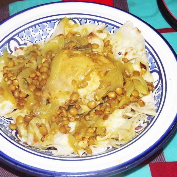 Recette rfissa à la Marocaine