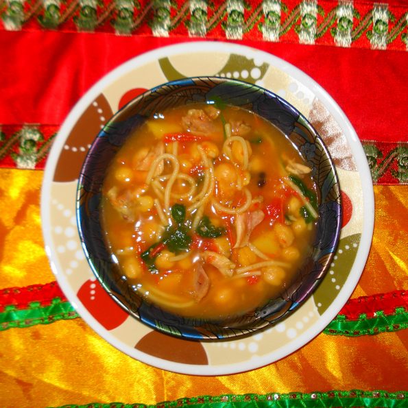 recette Harira sans viande.